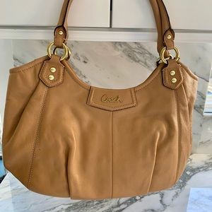 Coach Ash Leather Tote